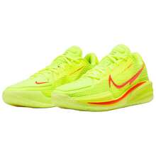 Nike Air Zoom G.T. Cut 1 Breathable Basketball Shoes Men's Yellow Red IH3991-700 - 芥末黃 - 查看 3
