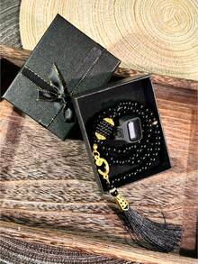 Portable Handheld Counter Set - Beads + Tassel Pendant, Dedicated For Chanting Mantras, Buddhist Supplies - One Size Fits All - View 7