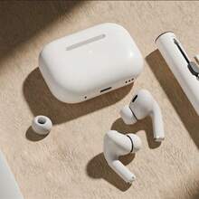 True Wireless Earbuds - Compatible With Apple And Android, Built-In Microphone, Sweat-Resistant Design, Up To 24 Hours Battery Life - White, Earphones > Wireless, Compatible Charging Case - S90 - View 1