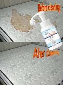 JAYSUING Professional No-Rinse Fabric & Mattress Cleaner - Deep Penetrating Formula, Easily Removes Stubborn Stains From Carpets, Curtains, Sofas And Upholstered Furniture. Fast Drying Formula, Suitable For Holiday Deep Cleaning, Christmas Preparation And Year-Round Home Care. An Essential Household Cleaning Product, Easily Removes Stubborn Stains. - Multicolor - View 12