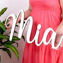 1pc Personalized Wooden Name Plate, Customized Room Decor, Horizontal, No Feather, Personalized Design, Indoor/Outdoor/Garden/Yard/Company Party Waterproof Wooden Name Tag, Wedding Gift, Bridal Shower Sign, Party Decoration, Traditional Style, Wall Mounted - Multicolor - View 4