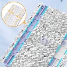 2026 Automatic Cloth Changing Mini Mop Portable Flat Dust Mop With Rotating Heads Hands-Free Mini Mop Hardwood Floor Mop With 2 Towel - A - Xem 6