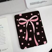 Minimalist Y-Shaped Foldable Spray-Painted Transparent Acrylic Crystal Flat Protective Case, Compatible With Pad Mini6/7/9.7/10.2/10.5/10.9/12.9/13/Pro 11, 10th Generation, Protective Case Supports Multi-Angle Adjustment, Six-Way Stand Placement, Built-In Pen Slot, Transparent Back Cover, Anti-Drop Protection, Auto Wake/Sleep - Multicolor - View 2