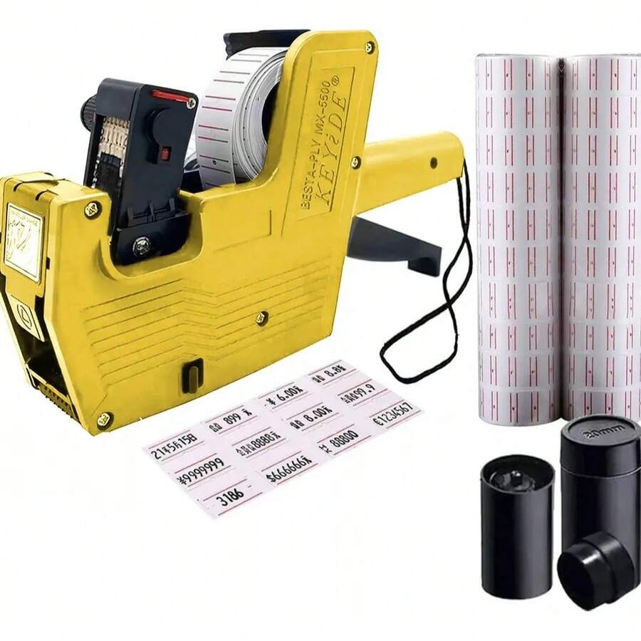 Lecute Etiquetadora Pistola 8 Digitos Precios Lote Caducidad Fecha - A - Ver 1