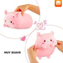 Pig Plush Toy - Pink - View 3