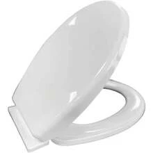 Quick Release Toilet Seat | Soft Close | Heavy Duty | Universal Fit | One Button - A - View 1