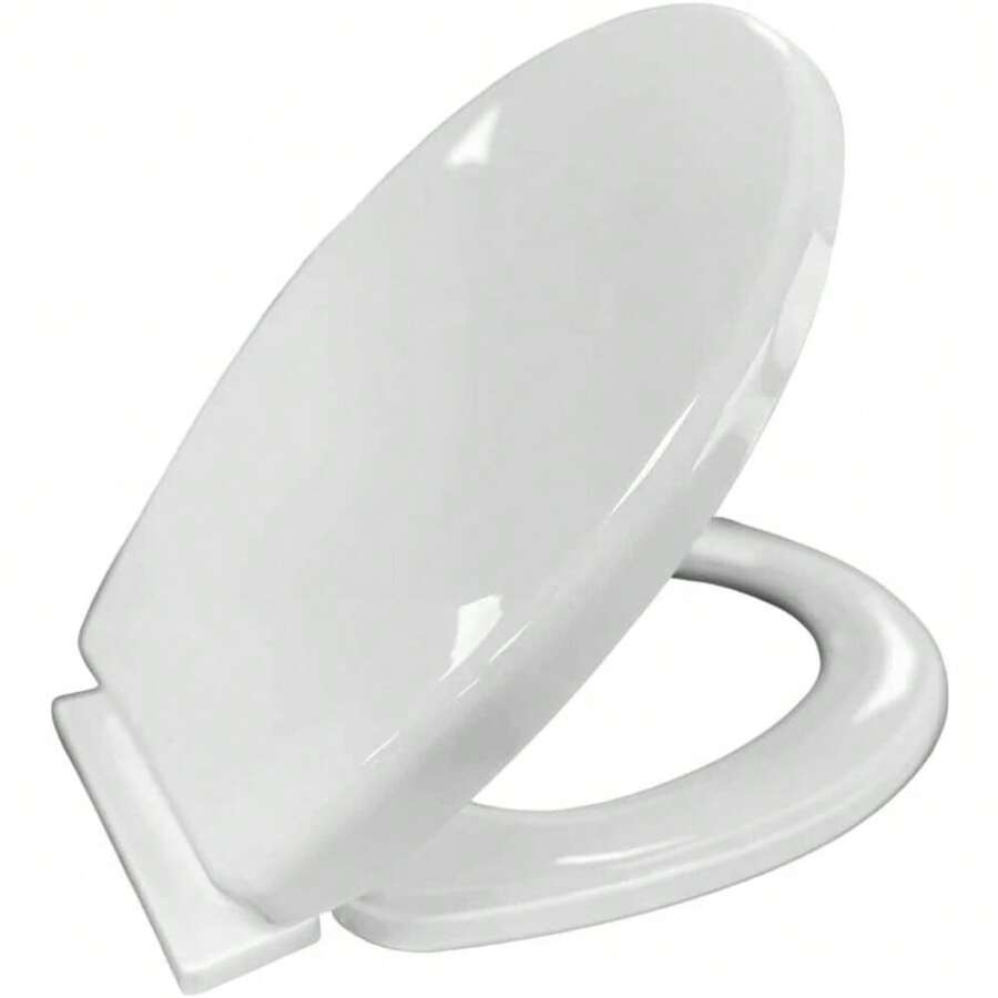 Quick Release Toilet Seat | Soft Close | Heavy Duty | Universal Fit | One Button - A - View 1