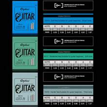 5 Sets, 6 Strings Per Set, 0.23-1.27mm Thickness, Nickel Plated Steel Electric Guitar Strings, 6-String Guitar Instrument - 5 Sets - RX-17 - View 8