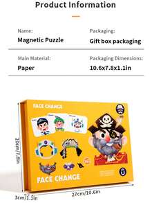 Magnetic Puzzle Toys For Kids, Educational Brain Teaser Magnetic Building Blocks, Multi-Functional Puzzle Board, Early Learning Fun Toys - Multicolor - View 4