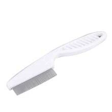 Stainless Steel Fine-Tooth Pet Flea And Lice Comb, Cat Detangling And Loose Hair Brush, Dog Shedding Tool, Pet Grooming Supplies - Multicolor - View 8