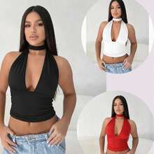 Jade/Livia Cropped Top With Padded Cups, Women's Suplex Fabric - White - View 2