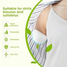 10/20pcs Underarm Sweat Pads, Sweat Pads, Clothing Sweat Pads Protective Covers, Moisture Absorbing Deodorant Pads - 10個 - 查看 8