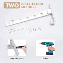 Fixed Clothes Drying Racks - A - View 8