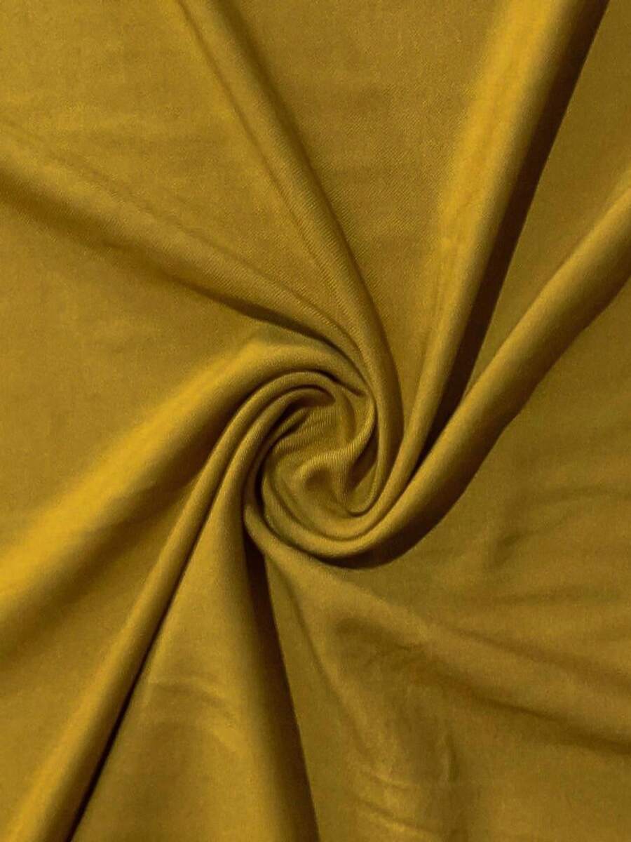 Heavyweight Viscose Twill Fabric | Thick Viscose Twill - 黃金17 - 查看 1