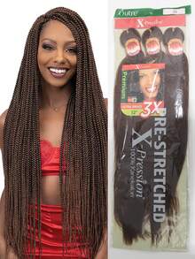3PCS 32-Inch Pre-Stretched Braiding Hair - Smooth Yaki Texture, Flame Retardant Synthetic Fiber For All Women - Multicolor - View 18