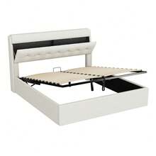 Bed Bases & Foundations - White + PU + 160cm*200cm - View 10