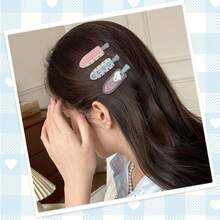 SNOOPY 1个史努比卡通发夹，甜美可爱刘海夹，学生生日、情人节、新年礼物的完美之选 - 彩色 - 查看 3