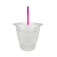 1 pieza Cubeta de agua portátil 10 litros, cubo de lavado de autos de plástico y silicona, cubo de almacenamiento de agua y riego para el hogar - Trasparente - Ver 4