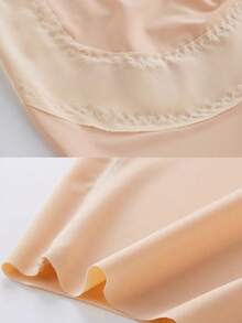 Women High Waist Tummy Control Seamless Shaping Briefs, Slimming Waist Cincher Shorts - Apricot - View 5