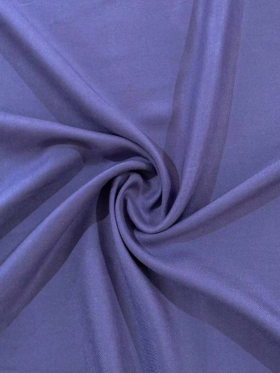 Heavyweight Viscose Twill Fabric | Thick Viscose Twill - 藍色42 - 查看 1