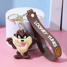 Warner Bros 经典兔八哥卡通钥匙扣，可爱又有趣的钥匙链挂件，汽车钥匙扣，送给好朋友的礼物 - 彩色 - 查看 12