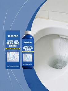 Pipe Clogging Remover, Household Kitchen & Bathroom Toilet Pipe Grease Clogging Cleaner - Liquid - View 1