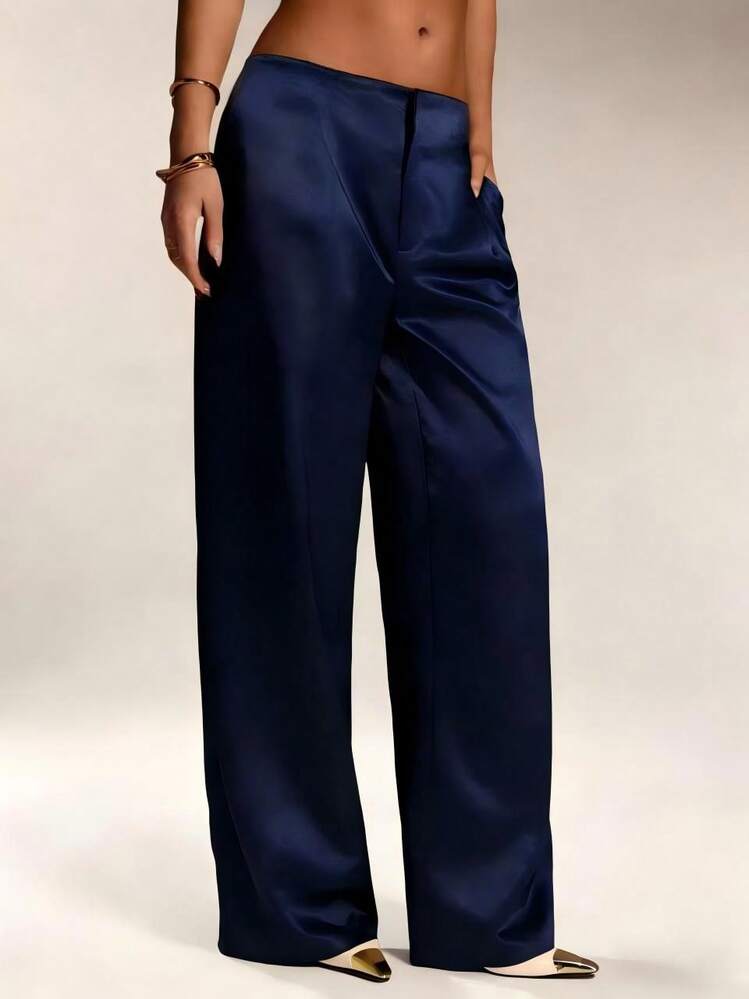 Women Two-Piece Outfits - Navy Blue - View 3
