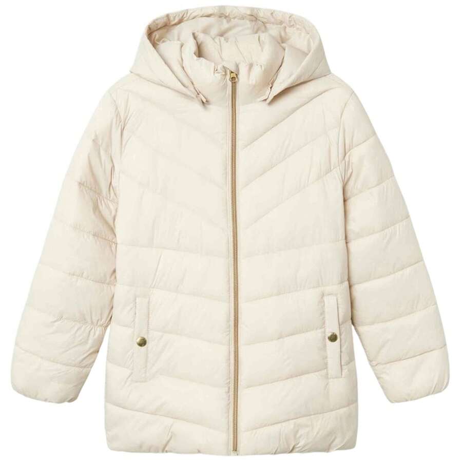Name It Jacket 50087060308307 For Girls In Color Beige - Beige - View 1