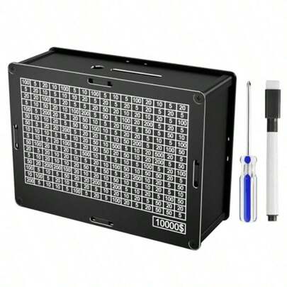 Cash Money  BoxPiggy Bank For And Adults 10000 S Chenge Box Coin Bank Toys Gift For Boys And Girls 10000 Dollar