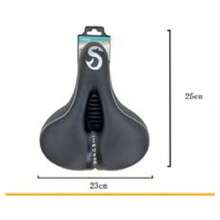 OISE ART STORE Sellino Bicicletta Gel Sella Comoda Sportiva Ergonomica Per Bici Mtb Bmx Zxc-9843 - - Multicolore - Visualizzare 3