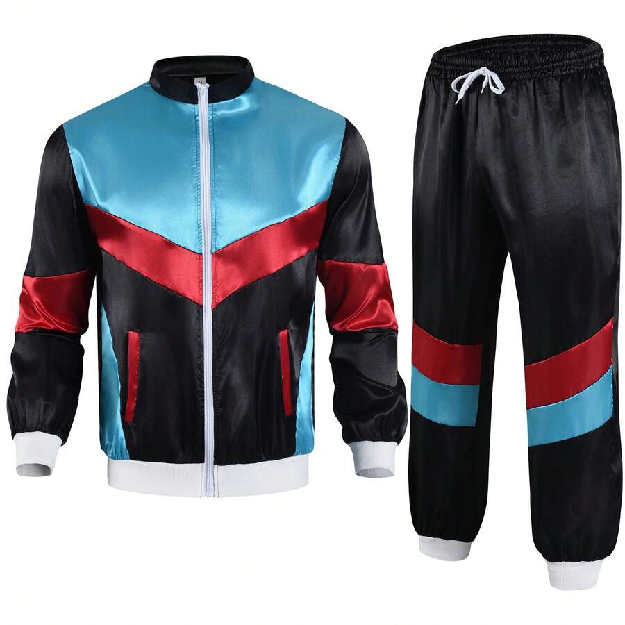 Men Cosplay Clothing - Black - View 1