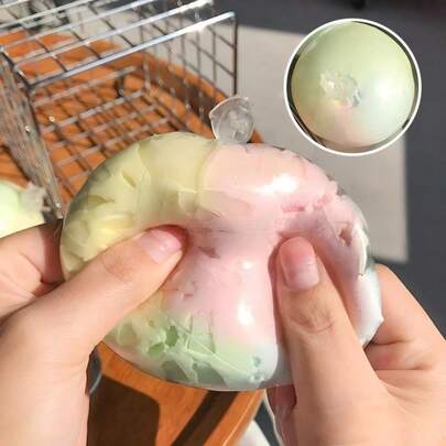 This Handmade Crispy Squeeze Toy Offers A Satisfying Stress-Relieving Experience. The Outer Shell Is Crispy, While The Inner Core Is Soft And Elastic, Providing A Soothing Sensation. It Has A Delicate Elasticity, Is Not Easily Deformed, And Is Lightweight And Portable. It Makes The Perfect Stress-Relieving Gift Choice For Holidays.