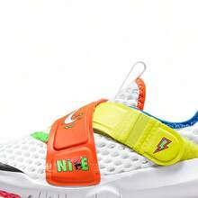 Nike 耐克儿童轻便休闲运动鞋 - 白橙黃 - 查看 4