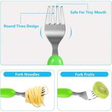 Fork - Blue - View 6