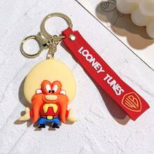 Warner Bros Classic Bugs Bunny Cartoon Keychain Cute And Funny Keychain Pendant Car Keychain Gift For Best Friend - Multicolor - View 15