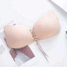 Sujetadores invisibles con forma de mango Copas de sujetador de silicona sin tirantes con efecto - Multicolor - Ver 14