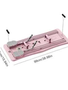 9-In-1 Multifunctional Workout Board For Pilates And Abdominal Exercises, Complete Workout, Foldable And Portable VISTA PRO - 紅色 - 查看 2