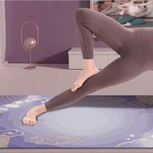 1 片 71*22 英寸瑜伽垫，多种图案可选，防滑耐用，加宽加厚，适合家庭使用、健身、瑜伽初学者训练 - 彩色 - 查看 10