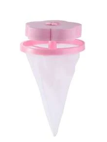 2/1pc Reusable Floating Lint Mesh Bag, Washing Machine Lint Collector, Laundry Cleaning Ball - Multicolor - View 11