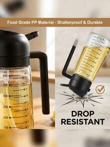 This Graduated Glass Kitchen Spray Bottle Is Suitable For Air Fryers And Grills, Providing Healthy And Precise Oil Control With High-Pressure Nano-Fine Mist. The Drip-Proof Material Prevents Spills. - Multicolor - View 6