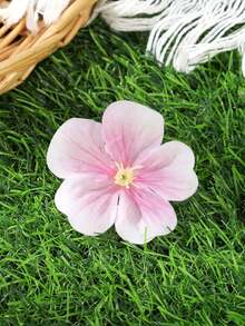 5 chiếc kẹp tóc hình hoa đào giả, thiết kế ngọt ngào, kẹp càng cua, kẹp tóc cài đầu, phụ kiện tóc cho nữ, phụ kiện đội đầu, kẹp tóc, ghim cài tóc - Xem 3