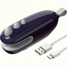 Mini Sealing Machine, Cutting Heat Sealing Machine, Rechargeable Sealing Machine, Handheld Magnetic Heat Sealing Machine, Portable Sealing Machine, Food Preservation, Crispy Snack Heat Sealing Machine - Multicolor - View 13