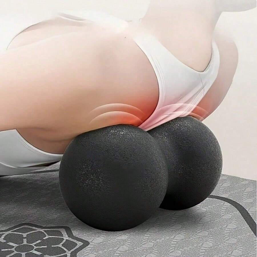 15cm*8cm Multi-Functional EPP Peanut Massage Ball - Deep Muscle Relaxation Tool - Multicolor - View 1