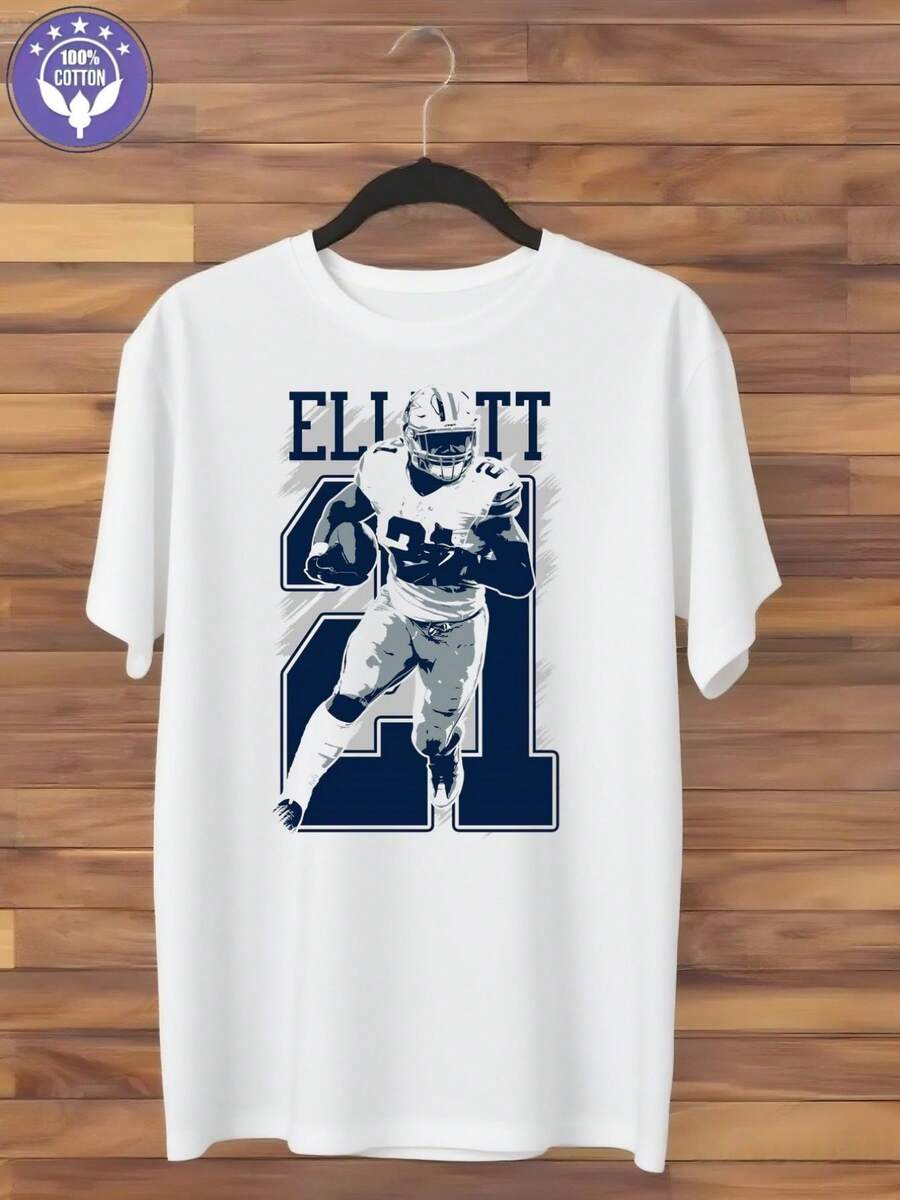 Item Picture Dynamic Player Graphic Shirt   Outdoor Leisure - White - View 1