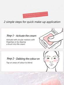 Little Ondine 01 Dual-Effect Lip & Cheek Balm, Moisturizing & Lightweight Texture, Creates Natural Makeup Look, Bright & Natural, Compact & Portable, Excellent Moisturizing Effect, Can Be Used As Lip Gloss And Blush, 3.8g/0.13oz - 01DUAL EFFECT LIP and CHEEK BALM - View 11