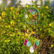 Dreamcatcher, Suncatcher, New Pebble Agate Woven Tree Of Life Wind Chime, Nordic Crafts, Room Living Room Decoration, Pendant, Ornament, Christmas, Graduation, Valentine's Day, Wedding, Birthday Gift - Top Choice - 1PC - 查看 2