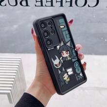 New Model Debut, 1pc Zenless Zone Zero Miyabi Hoshimi Phone Case Compatible With Galaxy S25 S24 S23 S22 S20 FE Ultra Plus 4G 5G Shockproof Soft Back Cover - Mix Color 1 - View 5