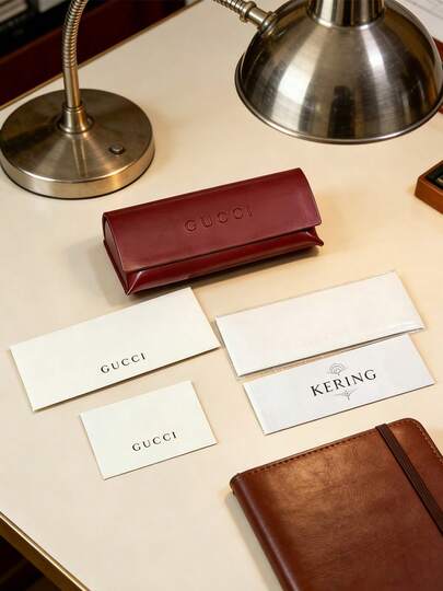 Gucci Hộp đựng kính mắt bằng da màu đỏ tía sang trọng, túi đựng kính mắt thiết kế cao cấp, hộp kính chống va đập, bao bảo vệ kính mắt thời trang tiện dụng khi đi du lịch, món quà Valentine/sinh nhật tinh tế, quà tặng sang trọng thiết thực cho bạn gái/bạn bè, phụ kiện thời trang khi đi làm và đi nghỉ mát.