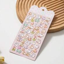 3D立体浮雕贴纸，创意DIY高品质Gukka手机壳贴纸，剪贴簿贴纸，北极熊贴纸，海洋生物贴纸 - 彩色 - 查看 12