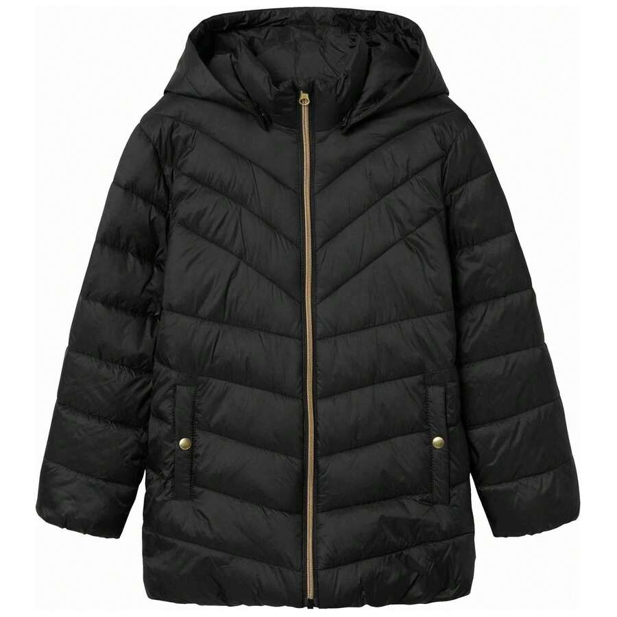 Name It Jacket 50085507432787 For Girls In Color Black - Black - View 1